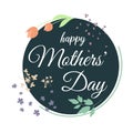 Mother`s day vector for book cover, coupons, banners, flyers, posters, brochures, invitations, presentations, gift cards