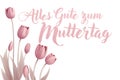 Mothers Day German Alles Gute Zum Muttertag Design