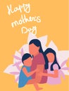 Mothers day greeting card