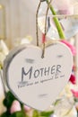 Mothers day heart Royalty Free Stock Photo