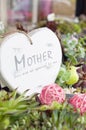Mothers day heart Royalty Free Stock Photo