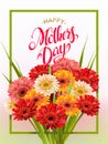 Mothers Day Lettering Royalty Free Stock Photo