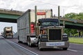 Mothers Day Truck Convoy in Lancaster Pennsylvania Royalty Free Stock Photo