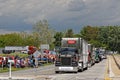 Mothers Day Truck Convoy in Lancaster Pennsylvania Royalty Free Stock Photo