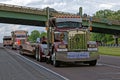 Mothers Day Truck Convoy in Lancaster Pennsylvania Royalty Free Stock Photo
