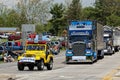 Mothers Day Truck Convoy in Lancaster Pennsylvania Royalty Free Stock Photo