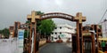 Moti lal nehru indian government hospital entrance gate