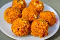 Motichoor ka Ladoo Royalty Free Stock Photo