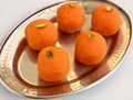 Motichoor ka Ladoo Royalty Free Stock Photo