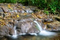 Motiepa Waterfall at Palenque in Mexico Royalty Free Stock Photo