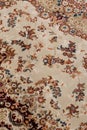 Motif of antique persian carpet, traditional ornamental textile