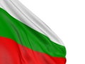 Motion Blur 3D Bulgarian flag