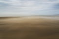 Motion blur effect landscape beach in Summer