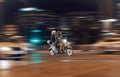 Motion blur photography Royalty Free Stock Photo