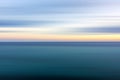 Motion blur sunset background