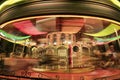 Motion blurr carousel. Royalty Free Stock Photo