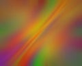 Motion blurred diagonal streaks of color