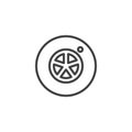 Motion Sensor line icon
