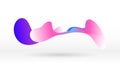 Motion sound wave abstract vector background