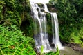 Motion of water at Tad Yeang waterfalls