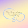 Motivating and Inspiring Quotes with Pastel Color Background