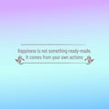 Motivating and Inspiring Quotes with Pastel Color Background