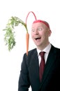 Motivation carrot Royalty Free Stock Photo