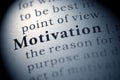 Motivation Royalty Free Stock Photo