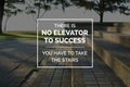 Stairs in a park image with quote