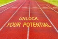 Motivational quote - Unlock Your Potential