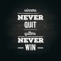 motivational quote. Vector illustration decorative design