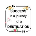Motivational quotes, SUCCESS is a journey not a DESTINATION. inspirational quotes, positive quotes, encouraging quotes