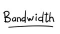 Business Buzzword: bandwidth - vector handwritten phrase