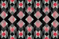 Motley colour. Geometric pattern of mosaic of large tiles of a minimalist design background, abstract colored texture, geometric