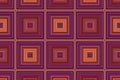 Motley geometric motif squares pattern simple line shape abstract background