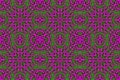 Motley multicolored fractal pattern with many elements. Seamless background