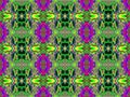 Motley multicolored fractal pattern with many elements. Seamless background