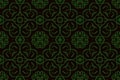 Motley multicolored fractal pattern with many elements. Seamless background