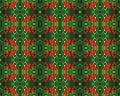 Motley multicolored fractal pattern with many elements. Seamless background