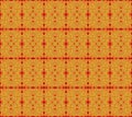 Motley multicolored fractal pattern with many elements. Seamless background