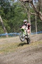 Moto-cross rider Royalty Free Stock Photo