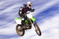 Moto cross rider c Royalty Free Stock Photo