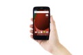 Moto G Smart Phone on White Background