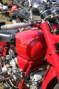 Moto Guzzi Falconi 500cc vintage motorcycle.