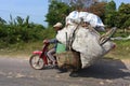 Moto truck in Cambodia