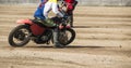 Motoball, teens play motoball on motorcycles with a ball, motorcycling