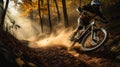 motocross action sport background