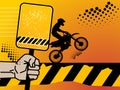 Motocross background