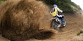 Motocross Driving Race Motorbike Royalty Free Stock Photo