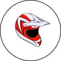 Motocross enduro atv helmet